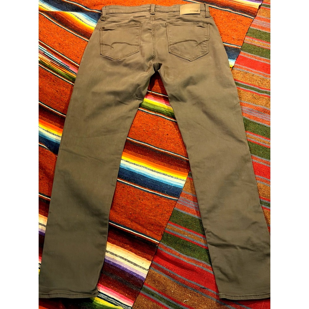 MAVI Marcus Slim Straight Leg Jeans Gray Mens 34x34